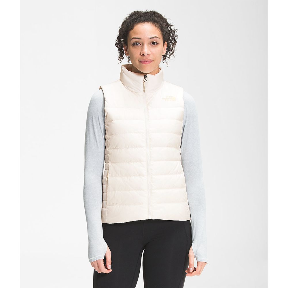 The North Face Vests Womens Australia - The North Face Aconcagua White (JWF-501643)